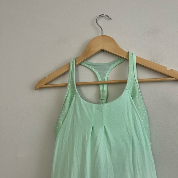 Lululemon Practice Freely Tank Mint Green Top size 4 - Picture 5 of 7